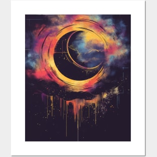 Eclipse sun Posters and Art